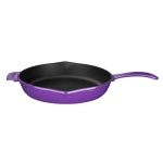 Чугунная эмалированная сковорода 28 см, 2,3 л, фиолетовый LV Y STV 28 K0 P
