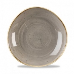 Салатник "волна" 1,11л d25,3см без борта stonecast цвет peppercorn grey SPGSOGB11