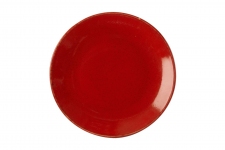 Тарелка мелкая без рима 18 cm 187618 красный