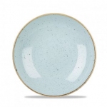Тарелка глубокая 24,8см 1,13л без борта stonecast цвет duck egg blue SDESEVB91