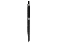 Ручка пластиковая шариковая Prodir QS 01 PRP «софт-тач», черный, пластик c покрытием софт-тач