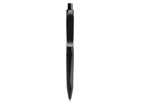 Ручка пластиковая шариковая QS 20 PRP «софт-тач», черный, пластик c покрытием софт-тач