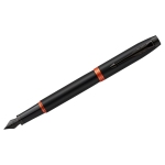 Ручка перьевая Parker "IM Professionals Flame Orange BT" синяя, 0,8мм, подарочная упаковка, 2172943