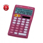 Калькулятор настольный Citizen FC-100NPK, 10 разр., двойное питание, 76*128*17мм, розовый, FC-100NPK