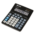 Калькулятор настольный Eleven Business Line CDB1401-BK, 14 разрядов, двойное питание, 155*205*35мм, черный, CDB1401-BK