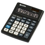 Калькулятор настольный Eleven Business Line CMB1201-BK, 12 разрядов, двойное питание, 102*137*31мм, черный, CMB1201-BK