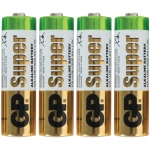 Батарейка GP Super AA (LR6) 15A алкалиновая, SB4, GP 15ARS-2SB4