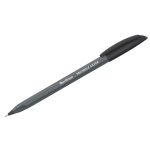Ручка шариковая Berlingo "Triangle Silver" черная, 1,0мм, трехгран., CBp_10791