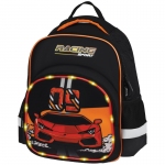 Рюкзак Berlingo Kids "Racing sport" 36*27*12см, 1 отделение, 2 кармана, эргономичная спинка, LED кант, RU08085