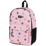 Рюкзак Berlingo Casual "Happy pink" 39,5*27*13см, 1 отделение, 3 кармана, уплотненная спинка, RU08062