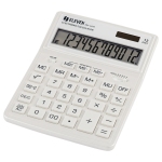 Калькулятор настольный Eleven SDC-444X-WH, 12 разрядов, двойное питание, 155*204*33мм, белый, SDC-444X-WH