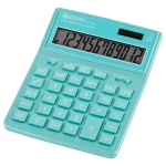 Калькулятор настольный Eleven SDC-444X-GN, 12 разрядов, двойное питание, 155*204*33мм, бирюзовый, SDC-444X-GN