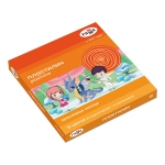 Пластилин Гамма "Оранжевое солнце", 12 цветов (6 классич., 6 пастельных), 168г, со стеком, картон. упаковка, 130520208
