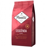 Кофе в зернах Poetti "Leggenda Ruby", вакуумный пакет, 1кг, 18002