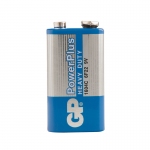 Батарейка GP PowerPlus MN1604 (6F22) Крона, солевая, OS1, GP 1604CEBRA-2