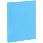 Папка с 30 вкладышами OfficeSpace А4, 21мм, 400мкм, пластик, синяя полупрозрачная, 300657