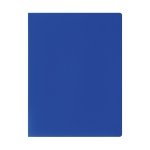 Папка с 10 вкладышами СТАММ А4, 9мм, 500мкм, пластик, синяя, ММ-32193