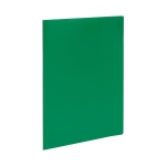 Папка с 10 вкладышами СТАММ А4, 9мм, 500мкм, пластик, зеленая, ММ-32194