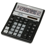 Калькулятор настольный Eleven SDC-888X-BK, 12 разрядов, двойное питание, 158*203*31мм, черный, SDC-888X-BK