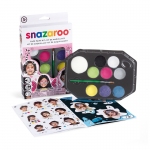 Набор красок для детского грима Snazaroo, 08цв*2мл, аксессуары, картонная коробка, 1172031