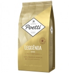 Кофе в зернах Poetti "Leggenda Oro", вакуумный пакет, 1кг, 18003