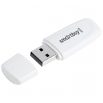 Память Smart Buy "Scout"  64GB, USB 2.0 Flash Drive, белый, SB064GB2SCW