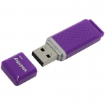 Память Smart Buy "Quartz"  8GB, USB 2.0 Flash Drive, фиолетовый, SB8GBQZ-V
