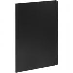 Папка с боковым зажимом СТАММ А4, 14мм, 500мкм, пластик, черная, ММ-32216