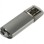 Память Smart Buy "V-Cut"  128GB, USB 3.0 Flash Drive, серебристый (металл. корпус ), SB128GBVC-S3