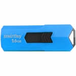 Память Smart Buy "Stream"  16GB, USB 2.0 Flash Drive, синий, SB16GBST-B