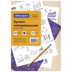 Бумага копировальная OfficeSpace, А4, 100л., фиолетовая, CP_337/ 158735