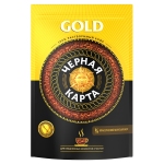 Кофе растворимый Черная Карта "Gold", сублимированный, мягкая упаковка, 150г, ШФ000009840