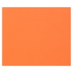 Цветная бумага 500*650мм, Clairefontaine "Tulipe", 25л., 160г/м2, светло-оранжевый, легкое зерно, 100%целлюлоза, 960172C