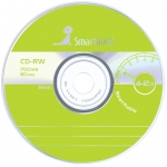 Диск CD-RW 700Mb Smart Track 4-12x Cake Box (50шт), ST000200