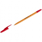 Ручка шариковая Corvina "51 Vintage" красная, 1,0мм, желтый корпус, 40163/03G