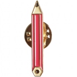 Значок металлический Подписные издания "Красный карандаш", эмаль, 1*2,3см, 1097285