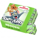Жевательная конфета  Tom&Jerry, яблоко, 11,5г, 70737