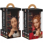 Подарочный набор кофе в капсулах Coffesso ассорти, 250г, 3 вкуса, 50 капсул*5г, для машины Nespresso, 100944
