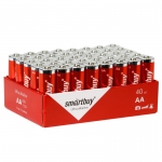 Батарейка SmartBuy AA (LR6) алкалиновая, OS40, SBBA-2A40S