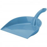Совок для мусора Idea "Идеал", низкая ручка, пластик, 23*5*31см, серо-голубой, М 5190