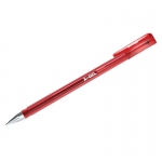 Ручка гелевая Berlingo "X-Gel" красная, 0,5мм, CGp_50122