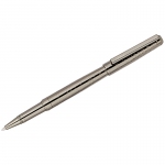 Ручка-роллер Delucci "Mistico" черная, 0,6мм, корпус оружейный металл, подарочная упаковка, CPs_62421