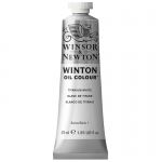 Краска масляная художественная Winsor&Newton "Winton", 37мл, туба, белила титановые, 1414644 / 8840005