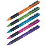 Ручка шариковая автоматическая Berlingo "Multicolor" 04цв., 0,7мм, ассорти, CBm_07180
