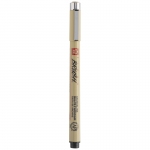 Ручка капиллярная Sakura "Pigma Brush" черная, кистевая, XSDK-BR#49