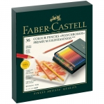 Карандаши цветные художественные Faber-Castell "Polychromos", 36цв., заточен., студийная коробка, 110038