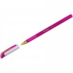 Ручка шариковая Berlingo "xGold" розовая, 0,7мм, игольчатый стержень, грип, CBp_07505
