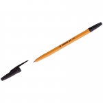 Ручка шариковая Corvina "51 Vintage" черная, 1,0мм, желтый корпус, 40163/01G