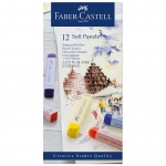 Пастель Faber-Castell "Soft pastels", 12 цветов, картон. упаковка, 128312