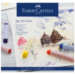 Пастель Faber-Castell "Soft pastels", 24 цвета, картон. упаковка, 128324